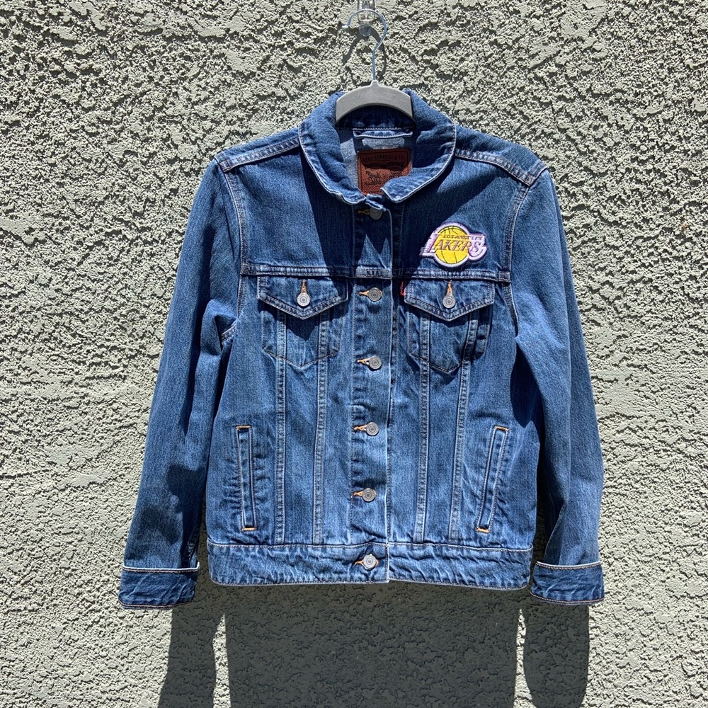 Levi’s Lakers NBA Denim Trucker Jacket